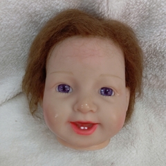 [Phụ Kiện thay thế] Đầu Búp bê Tái Sinh Thân Gòn 55 cm/22 inch Head Reborn Doll (Thanh lý tồn kho)