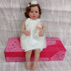 [Đủ mẫu] Búp Bê 55 cm = 22 inch Thân Gòn Mềm Mại  Reborn Silicon Vinyl Doll