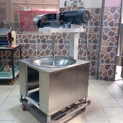 Máy Sên Nhân, Chảo Xào Nhân Làm Bánh 1/2HP 220V Đốt Bằng GAS PVN9250