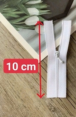 [ĐỦ SIZE] DÂY KÉO MINI SIZE 10 CM / 12 CM CHO BÚP BÊ – KHÓA KÉO SIÊU NHỎ DIY MAY ĐỒ THỦ CÔNG