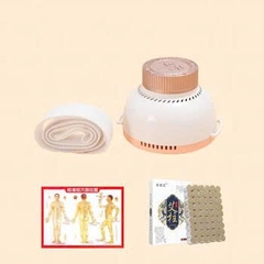 Combo Cốc Phù Dương Xông Hơ Tặng 54 Nhang Ngải, Bản Đồ Huyệt Trị Hàn Ẩm Massage, Giác Hơi, Cạo Gió, Chải Thông Kinh Lạc PVN6783