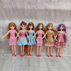 {Đủ Mẫu} Búp Bê Nhật Bản Licca-chan & Miki-chan body dẽo Chính Hãng Takara Tomy (Hàng Tồn Kho)