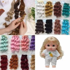 {Đủ Màu} Tép Tóc Giả 5 cm, 15 cm, 25 cm Dán Cho Búp Bê Chịu Nhiệt Độ Cao