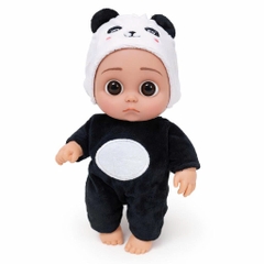 {Đủ Mẫu} Búp Bê Nhựa Cao Cấp Tái Sinh 21 cm 8 inch Mắt To 3D Reborn Vynil Baby Doll