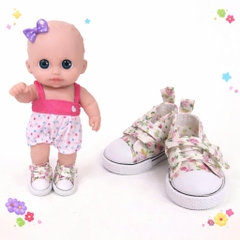 {Đủ Mẫu} Búp Bê Nhựa Cao Cấp Tái Sinh 21 cm 8 inch Mắt To 3D Reborn Vynil Baby Doll
