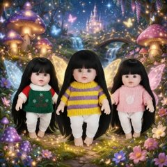 {Đủ mẫu} Búp Bê Nhựa Cao Cấp Nathaniel 30 cm 12 inch Reborn Vynil Doll