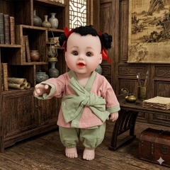 {Đủ mẫu} Búp Bê Nhựa Cao Cấp Nathaniel 30 cm 12 inch Reborn Vynil Doll