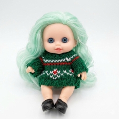 [Đủ mẫu] Búp Bê Nhựa mềm 12 cm 5 inch Vinyl reborn Baby Doll