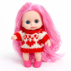 [Đủ mẫu] Búp Bê Nhựa mềm 12 cm 5 inch Vinyl reborn Baby Doll