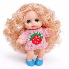 [Đủ mẫu] Búp Bê Nhựa mềm 12 cm 5 inch Vinyl reborn Baby Doll