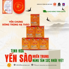 HỘP QUÀ YẾN CHƯNG ĐÔNG TRÙNG HẠ THẢO (230mg)