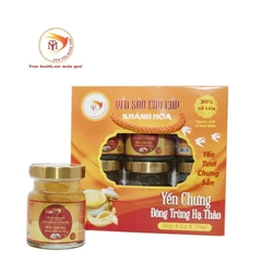 HỘP QUÀ YẾN CHƯNG ĐÔNG TRÙNG HẠ THẢO (400mg)