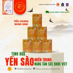 HỘP QUÀ YẾN CHƯNG NHÂN SÂM (400mg)