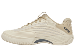 Giày Quần Vợt Nam K-Swiss Hypercourt Express 3 Whitecap Gray | Pale Khaki |Turbulence