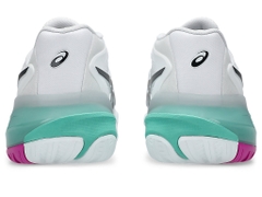 Giày Quần Vợt Nữ Asics Gel-Resolution X White | Aurora Green