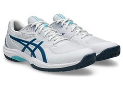Giày Quần Vợt Nam Asics GAME FF WHITE/MAKO BLUE