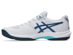 Giày Quần Vợt Nam Asics GAME FF WHITE/MAKO BLUE