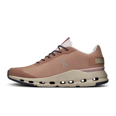 Giày Chạy Bộ Nữ On Running Cloudnova Form Rose | Brown - OUTLET