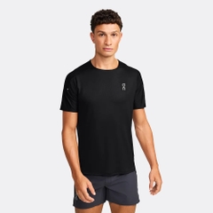 Áo Tay Ngắn Thể Thao Nam ON Running Performance-T Black | Eclipse