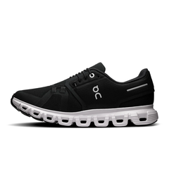 Giày Chạy Bộ Nữ On Running Cloud 6 Black | White