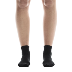 Vớ Thể Thao Unisex On Running Logo Sock Mid 3P ( 3 đôi ) - Đen