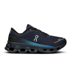 Giày Chạy Bộ Nữ On Running Cloudspark Black | Blueberry - OUTLET