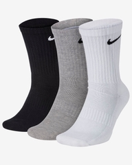 Vớ Thể Thao Unisex Nike Training Crew Socks 3 Pairs