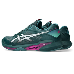 Giày Quần Vợt Nam Asics Solution Speed FF 4 Dark Neptune | White