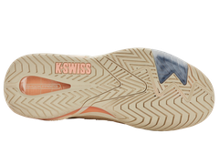 Giày Quần Vợt Nữ K-Swiss Ultrashot 4 Whitecap Gray | Peach Parfait | Egret