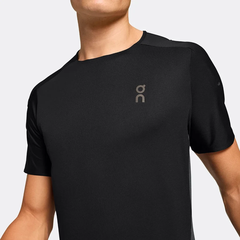 Áo Tay Ngắn Thể Thao Nam ON Running Performance-T Black | Eclipse