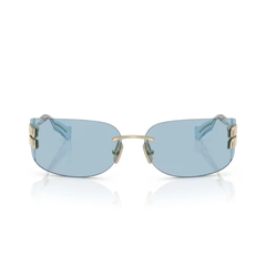 MIU MIU 0MU A51S ZVN10P PALE GOLD