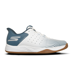 Giày Quần Vợt Nam Skechers Go Pickleball Viper Court Reload White | Light Blue