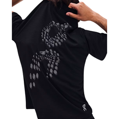 Áo Tay Ngắn Thể Thao Nam ON Running Run-T Black