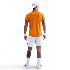 Áo Tay Ngắn Thể Thao Nam Nike Court Victory Men's Dri-FIT Tennis Top - Cam