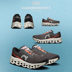 Giày Chạy Bộ Nữ On Running Cloudmonster 3 Eclipse | Ivory