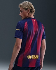 Áo Tay Ngắn Thể Thao Nam Nike FC Barcelona 2025/26 Stadium Home