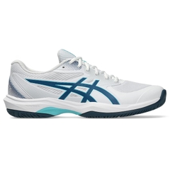Giày Quần Vợt Nam Asics GAME FF WHITE/MAKO BLUE
