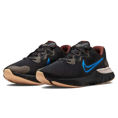 Giày Chạy Bộ Nam Nike Renew Run 2 Black Photo Blue - OUTLET