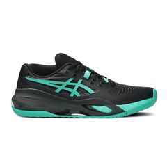 Giày Quần Vợt Nam Asics Gel-Resolution X Black | Aurora Green