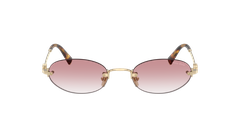 MIU MIU 0MU A54S ZVN70O PALE GOLD