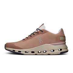 Giày Chạy Bộ Nữ On Running Cloudnova Form Rose | Brown - OUTLET