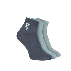 Vớ Thể Thao Unisex On Running Logo Sock Mid 3P ( 3 đôi )
