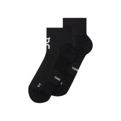 Vớ Thể Thao Unisex On Running Core Run Sock Mid 2P ( 2 đôi ) - Đen