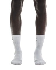 Vớ Thể Thao Unisex On Running Logo Sock High 3P - Trắng