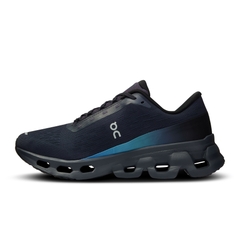 Giày Chạy Bộ Nữ On Running Cloudspark Black | Blueberry - OUTLET