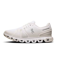 Giày Chạy Bộ Nữ ON Running Cloud 6 White | White