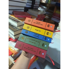 Sách - Kinh Mini Địa Tạng Bổn Nguyện, A Di Đà, Dược Sư, Pháp Cú, Sám Hối, Phổ Môn, Vô Lượng Thọ-Trọn Bộ Mini Bìa Cứng