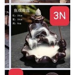 Thác Xông Trầm Tiểu cảnh Mini cá Koi - quà tặng phong thủy