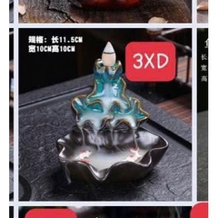 Thác Xông Trầm Tiểu cảnh Mini cá Koi - quà tặng phong thủy