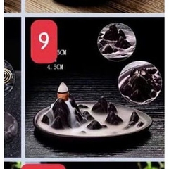 Thác Xông Trầm Tiểu cảnh Mini cá Koi - quà tặng phong thủy